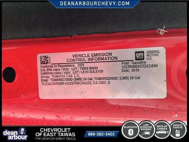 2026 Chevrolet Silverado 1500 Custom