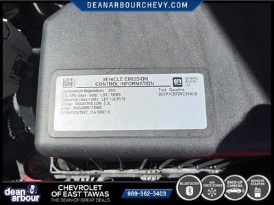 2021 Chevrolet Silverado 1500 Crew Cab Standard Box 4-Wheel Drive Custom Trail Boss