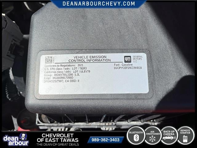 2021 Chevrolet Silverado 1500 Crew Cab Standard Box 4-Wheel Drive Custom Trail Boss