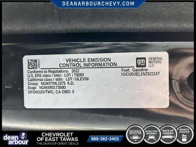 2022 Chevrolet Silverado 1500 Crew Cab Standard Box 4-Wheel Drive High Country