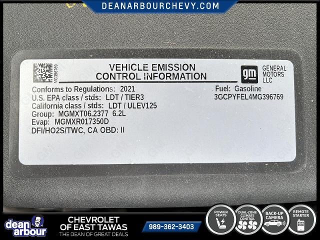 2021 Chevrolet Silverado 1500 Crew Cab Standard Box 4-Wheel Drive LT Trail Boss