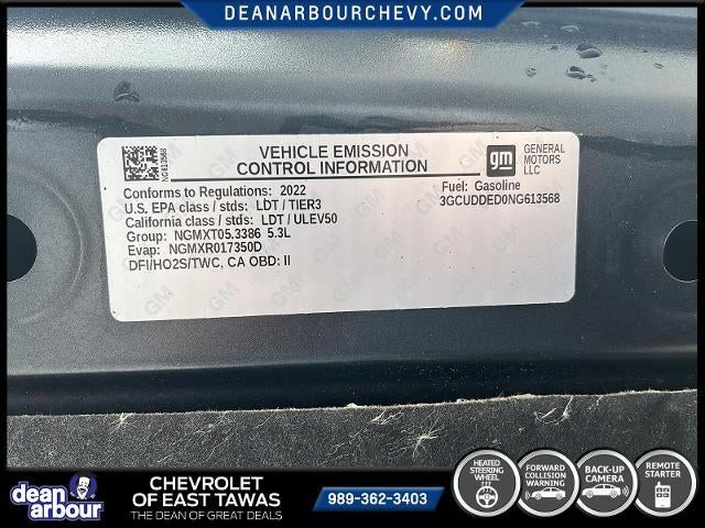 2022 Chevrolet Silverado 1500 Crew Cab Short Box 4-Wheel Drive LT 1LT