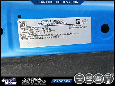 2025 Chevrolet Silverado 1500 Crew Cab Short Box 4-Wheel Drive LT Trail Boss