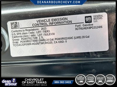 2023 GMC Sierra 1500 Regular Cab Standard Box 4-Wheel Drive Pro